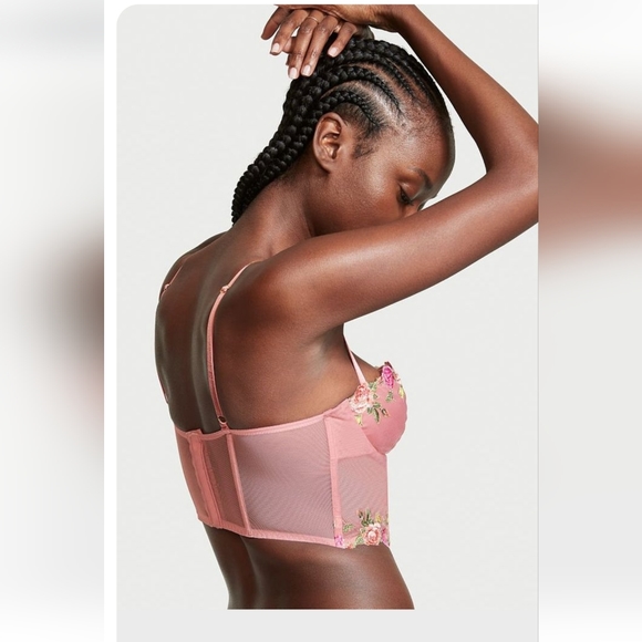 Victorias Secret Dream Angels Rose floral embroidery corset top - Picture 2 of 7